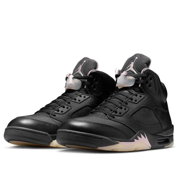 Size 7.5 Nike Air Jordan 5 Retro PSG Paris Saint-Germain Noir Mens HQ3004-001 main image 8